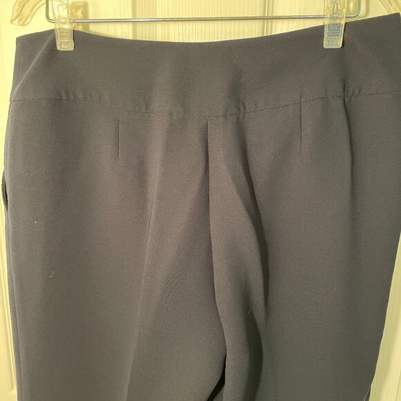 JONES WEAR SIZE 12 NAVY SUIT FULLY LINED JACKET WITH TIES AND SLACKS - Picture 12 of 16